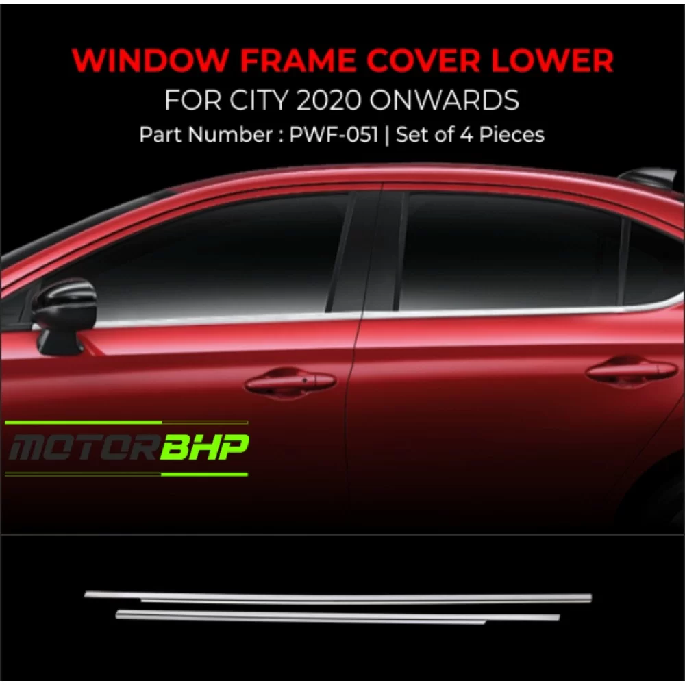 Buy Honda City Lower Window Garnish Car Accessories Online